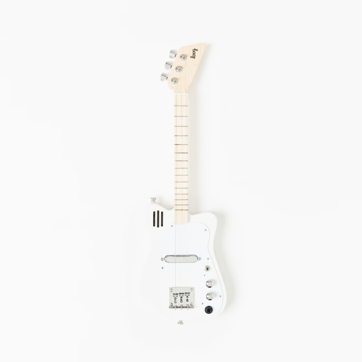 Guitarra Eléctrica Loog Blanca 