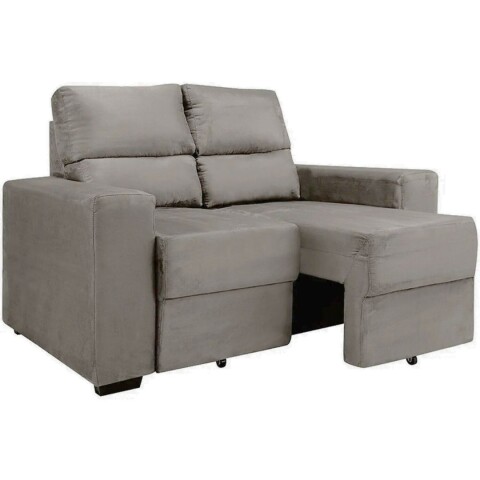 Sofa Chaise Louise 2 cuerpos color Gris Sofa Chaise Louise 2 cuerpos color Gris
