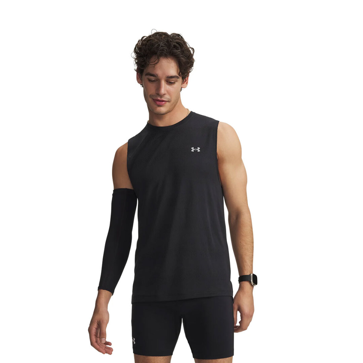 Musculosa de Hombre Under Armour Velociti Tank - Negro 