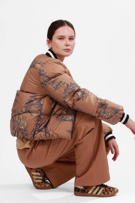 Pre Venta - Puffer Landscape Camel Pre Venta - Puffer Landscape Camel