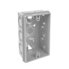 CAJA DE LLAVE 2X4 DE EMBUTIR GRIS KALOP CAJA DE LLAVE 2X4 DE EMBUTIR GRIS KALOP
