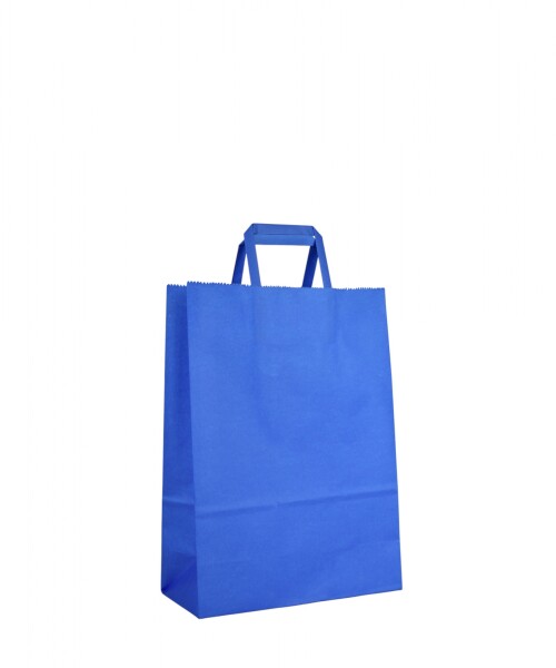 Bolsa lisa acuario 22x10x30 cm AZUL