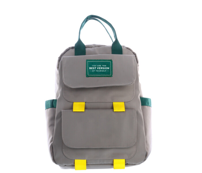 Mochila BEST colores combinados Grey