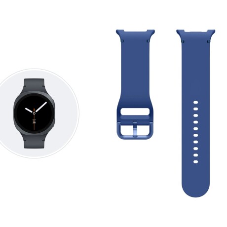 Correa Samsung Sport Band (M/L) para Galaxy Watch8 Blue