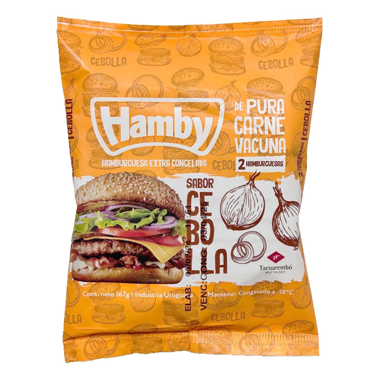 Hamburguesa Hamby Sabor Cebolla X2 