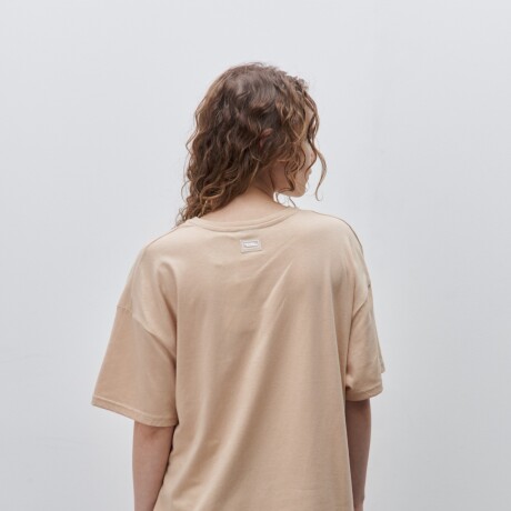 REMERA CRABY Beige