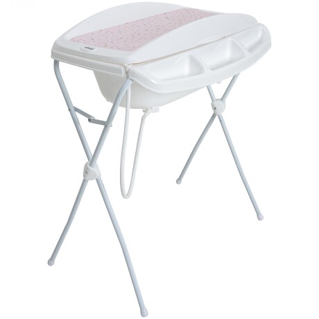 Catre de Baño Plegable con Cambiador ANGRA Bebesit ROSA Catre de Baño Plegable con Cambiador ANGRA Bebesit ROSA