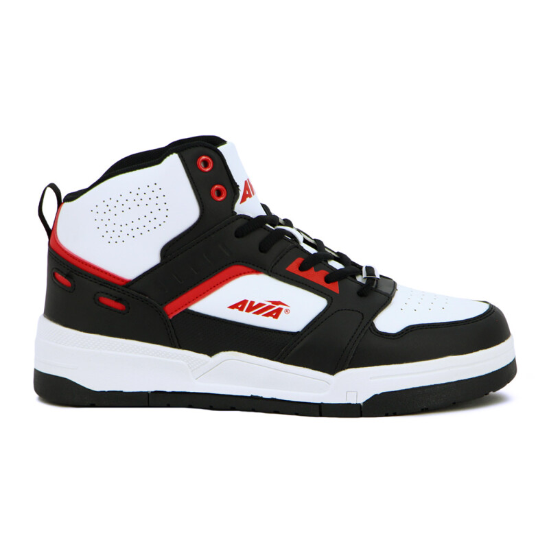 Avia Calzado Deportivo Para Hombre Eston - Black/white Negro-blanco