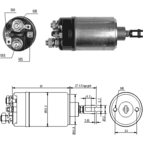 AUTOMATICO DE ARRANQUE - VW 1.2 1.3 BOSCH IK.711 ZM AUTOMATICO DE ARRANQUE - VW 1.2 1.3 BOSCH IK.711 ZM