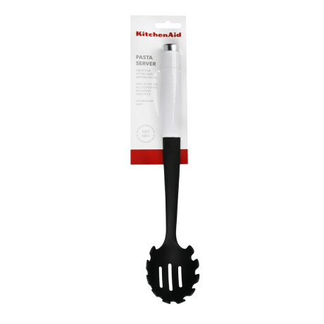 Cuchara de Servir Pasta 35 cm Blanca KitchenAid Cuchara de Servir Pasta 35 cm Blanca KitchenAid