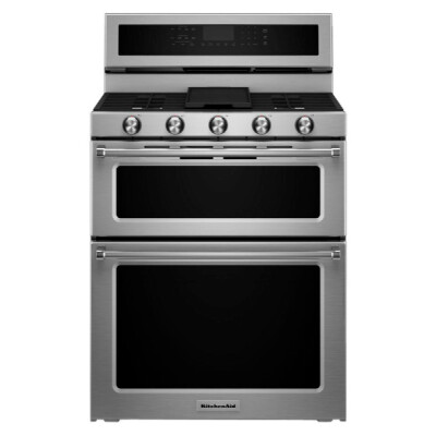 ESTUFA AL PISO KITCHENAID, 30", 5 QUEMADORES SELLADOS, A GAS 001