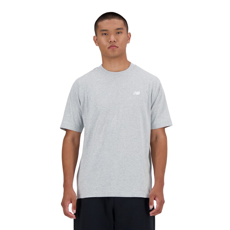 Remera New Balance de Hombre - Small Logo - MT41509AG GREY