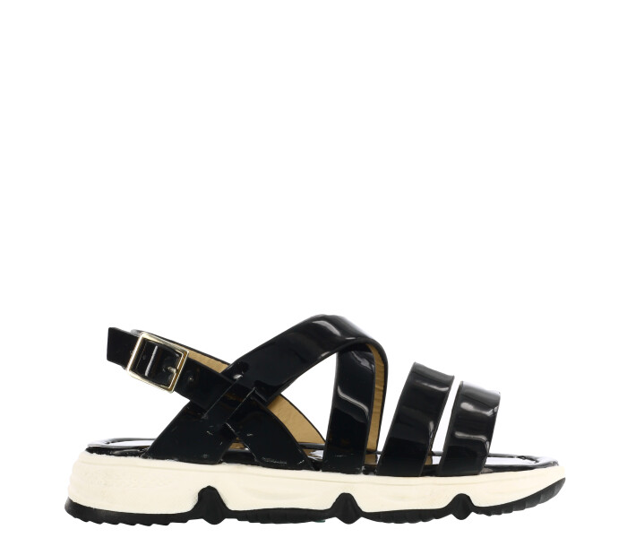 Sandalias de Niña MINI Miss Carol RILEY de charol Negro