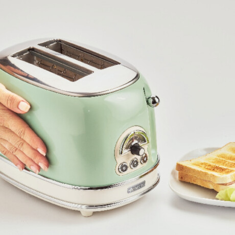 Tostadora 2 ranuras Vintage Verde Ariete Tostadora 2 ranuras Vintage Verde Ariete