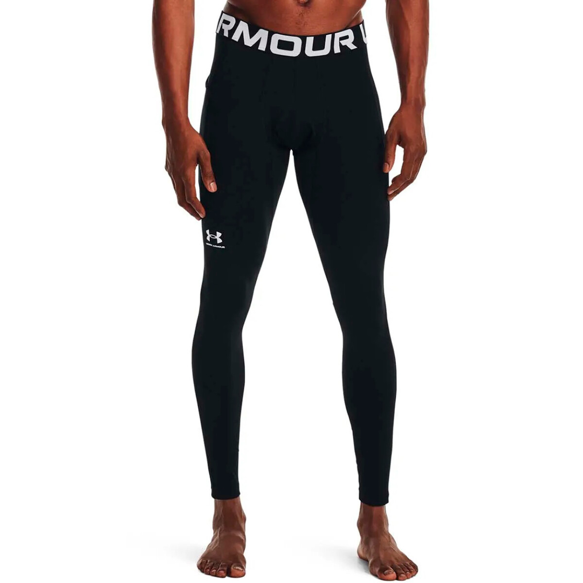 Under Armour Cg Armour Leggings - Negro-blanco 