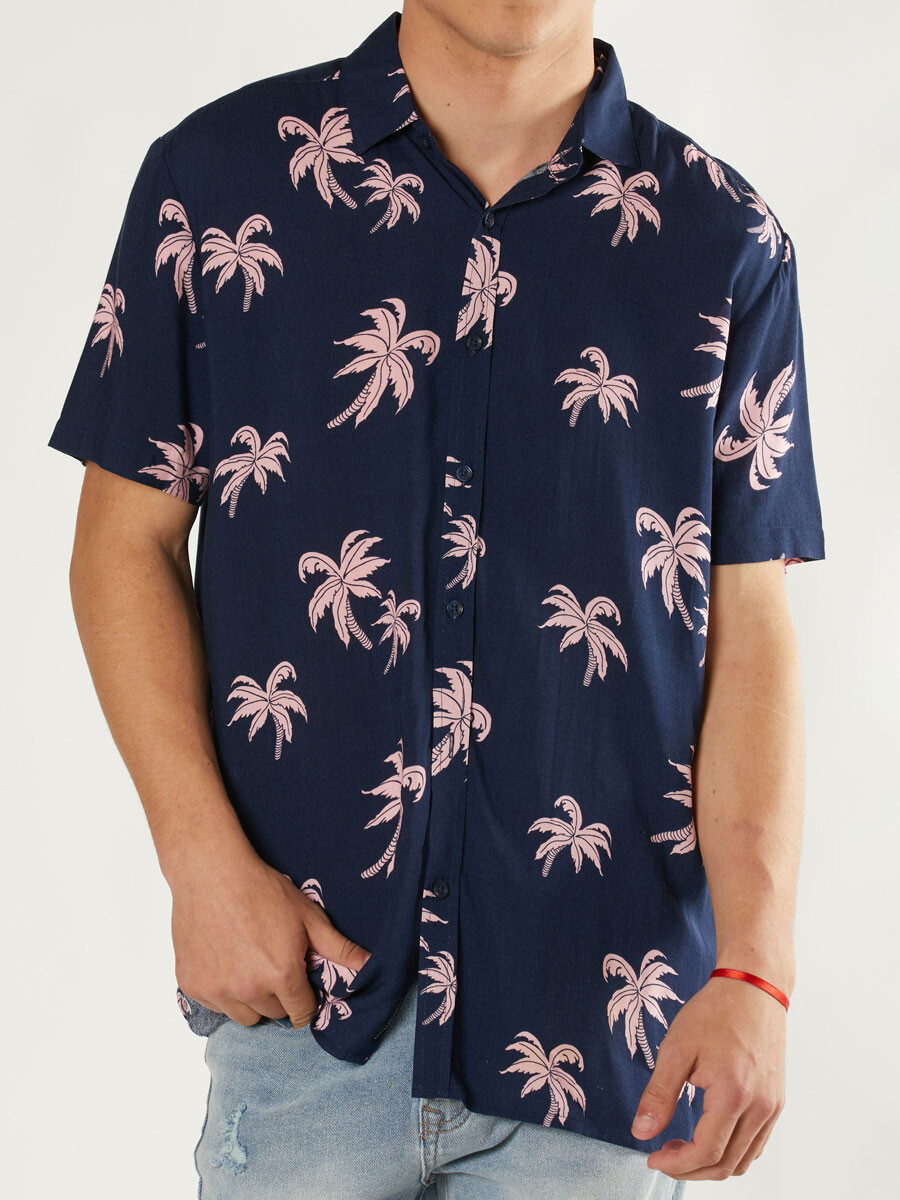 CAMISA BISA RUSTY - Navy 