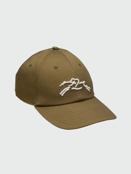 Longchamp - Gorro con visera Verde
