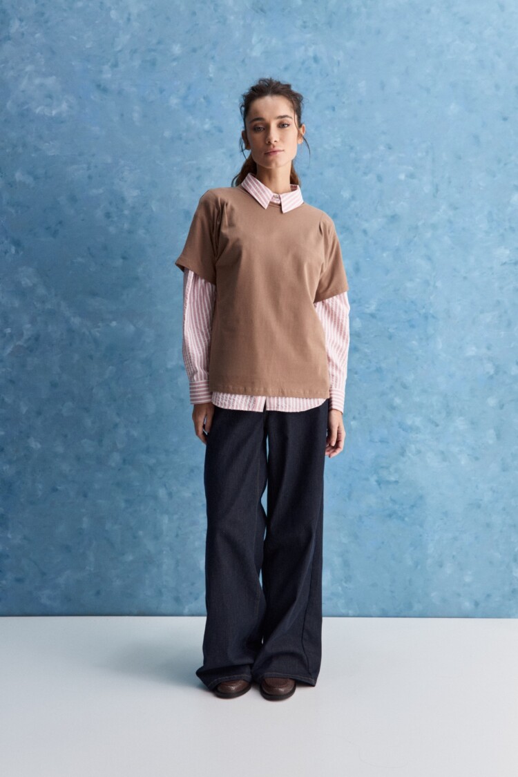REMERA MOREA Tostado