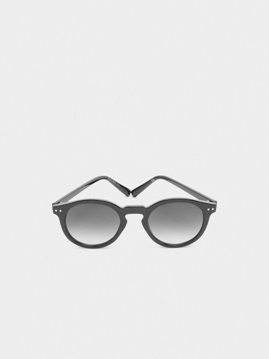 Gafas De Sol Redondas negro