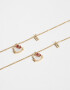 Collares para compartir Set De Collares Bañados En Oro "hello Kitty" - Dorado