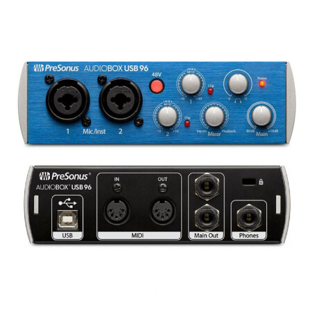 INTERFASE AUDIO PRESONUS AUDIOBOX 96K 2X2 USB INTERFASE AUDIO PRESONUS AUDIOBOX 96K 2X2 USB