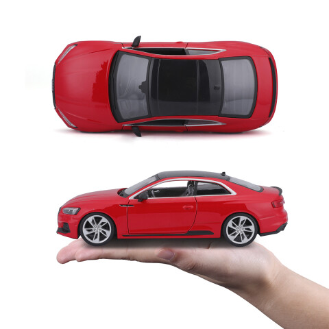 Auto de Colección Bburago Escala 1:24 AUDI ROJO