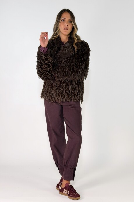 CHAQUETA TALMA Marron