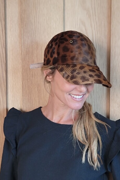 Cap Tini Pelo leopardo