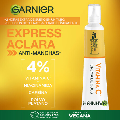 Crema de Ojos Anti-Ojeras Garnier Skin Active Express Aclara Crema de Ojos Anti-Ojeras Garnier Skin Active Express Aclara