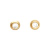 Caravanas Punto de Luz oro- Oro bajo - Zirconia - CA8180 conpiedra