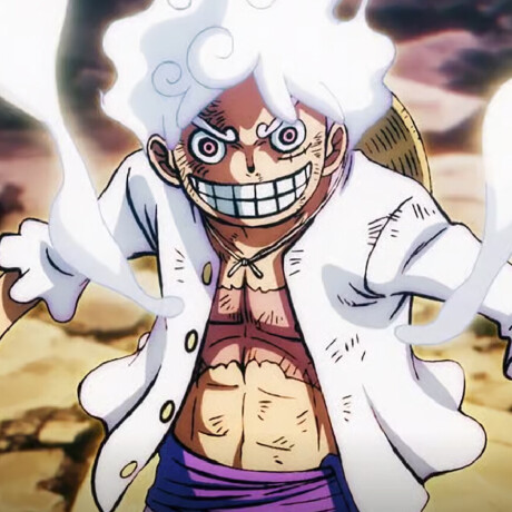Luffy Gear 5 - One Piece (Glows In The Dark) - 2177 Luffy Gear 5 - One Piece (Glows In The Dark) - 2177