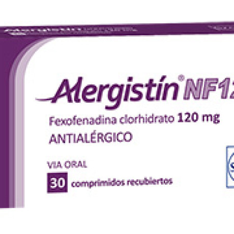 Alergistin 120mg 30 Comprimidos Alergistin 120mg 30 Comprimidos