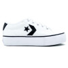 Championes CONVERSE STAR REPLAY de Unisex - 568328C Blanco-negro