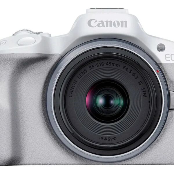 Cámara Mirrorless Canon Eos R50 Con Lente 18-45mm Blanca CAMARA CANON EOS R50 18-45MM