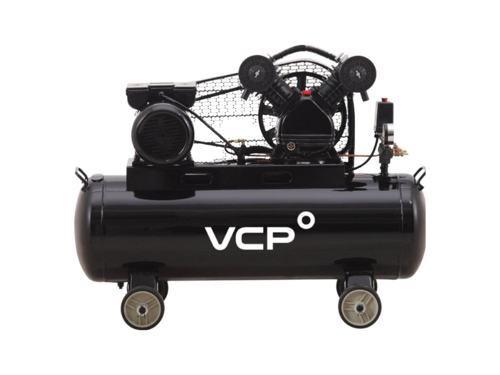 COMPRESOR DE ACOPLE POR CORREA 220V/50Hz 100 LITROS 3 HP / 115 PSI 8BAR 