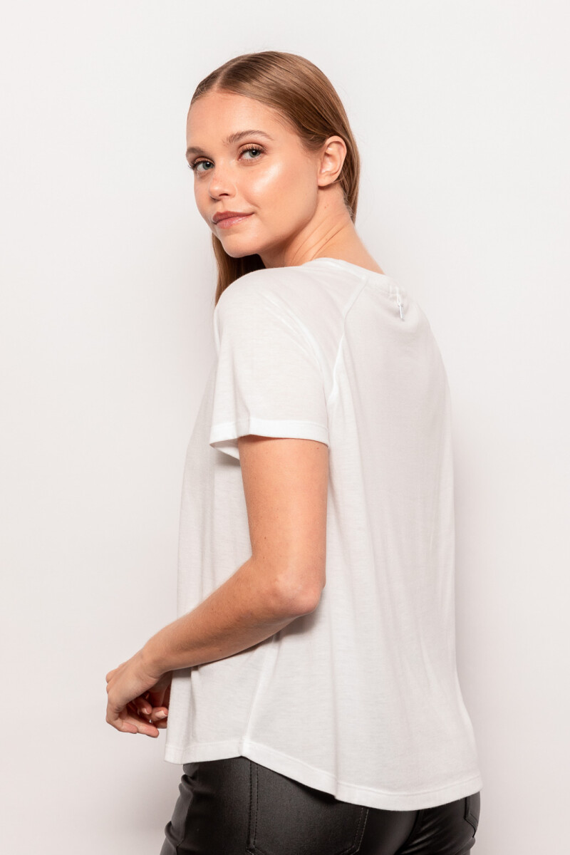 REMERA SYLVAN Vainilla