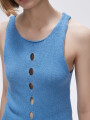 Musculosa Frutila Azul Melange