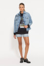 CAMPERA CHERRY DENIM Celeste