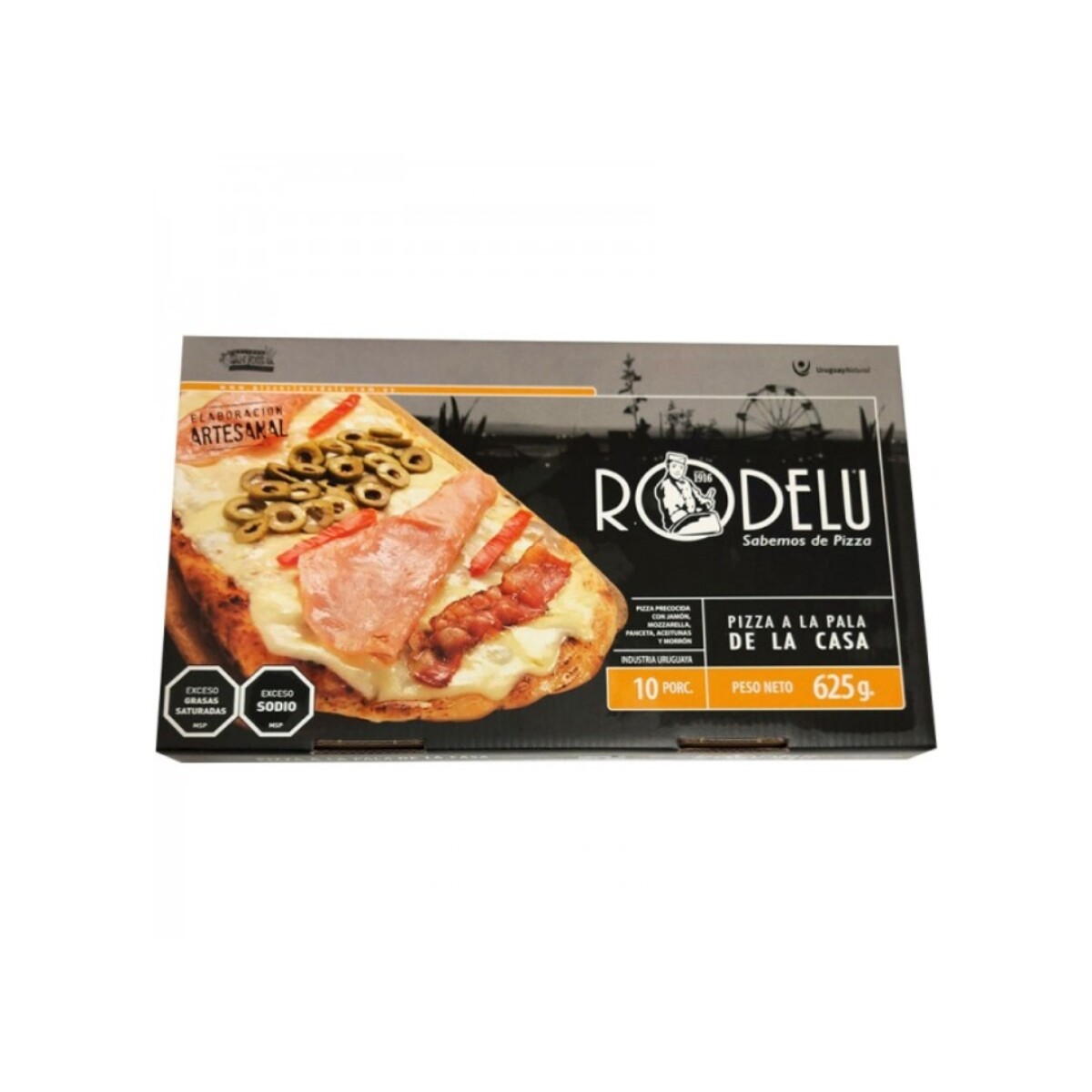 Pizza premium Rodelú - 2 uds. - 1,25 kg 