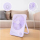 Ventilador plegable inalámbrico lila