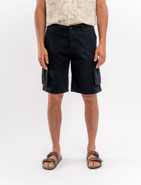 Bermuda cargo negro