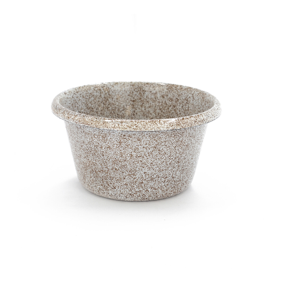 BOWL CONICO 415ML/12x6CM ACERO VITRIFICADO CAFE MACUIRA 