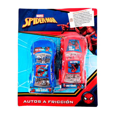 Set de 2 autos de Spiderman Set de 2 autos de Spiderman