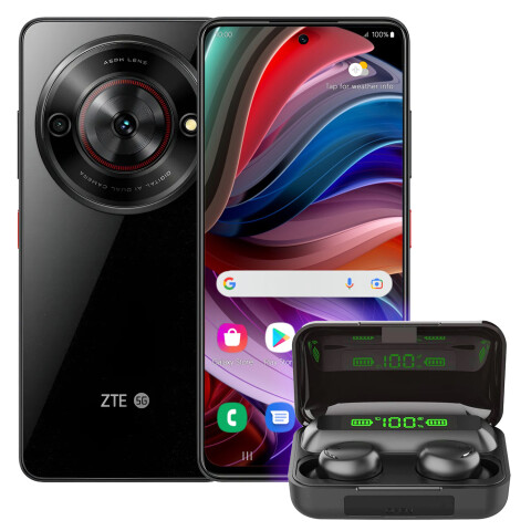 Zte Blade A75 8gb Ram 128gb + Regalo PK ZTE BLADE A75 8/128 NEGRO + REGALO