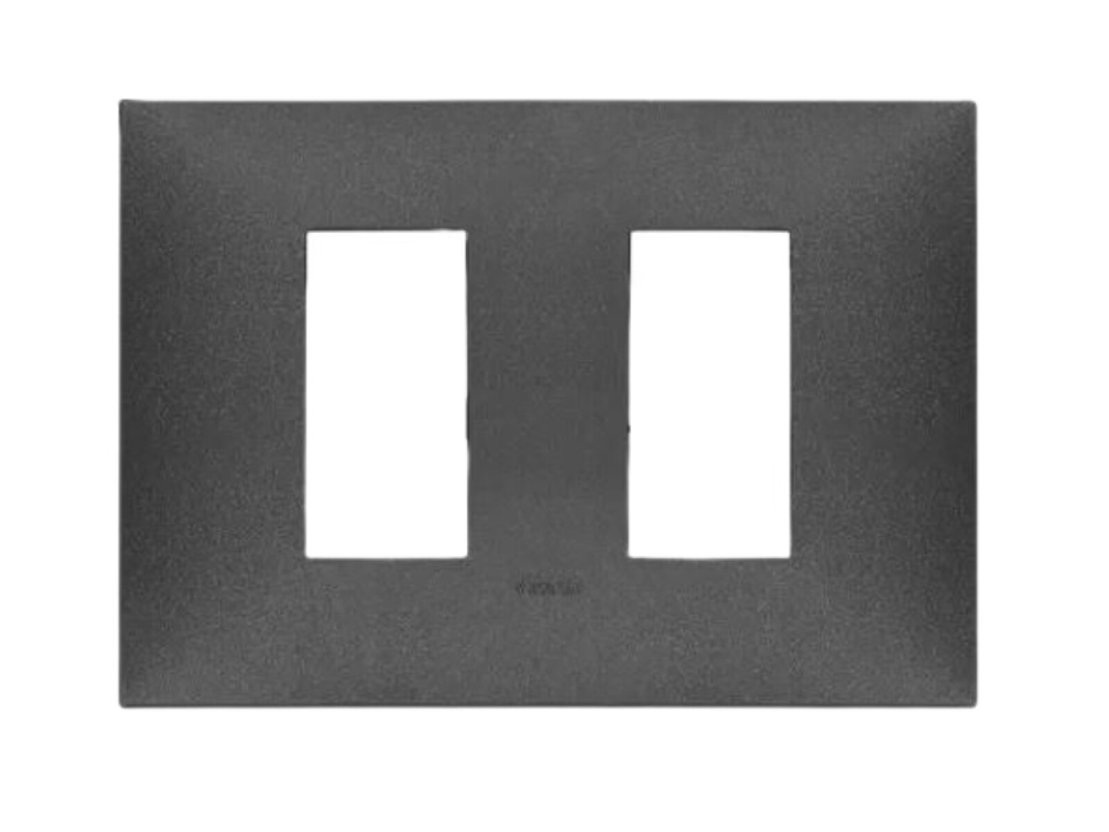 PLACA DE 2 PUNTOS NEGRA NEVE UP 