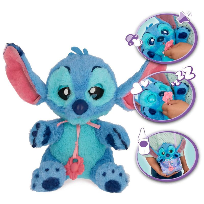 Stitch Peluche interactivo Disney Baby Paws Stitch Peluche interactivo Disney Baby Paws