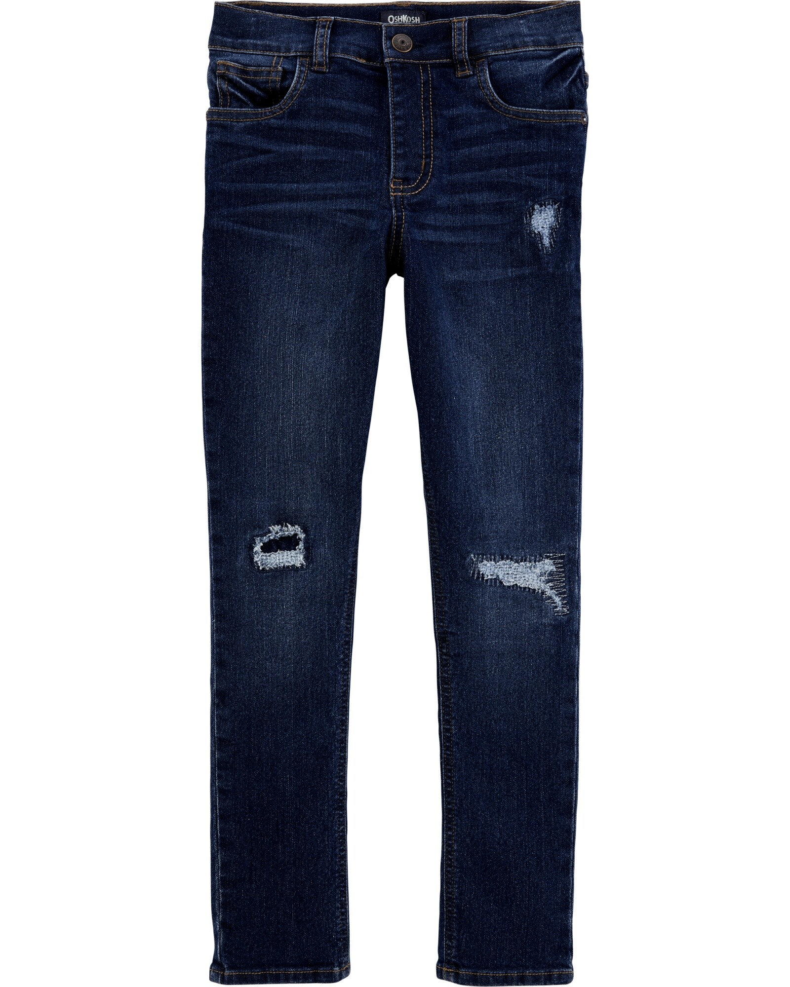 Pantalón de jean rasgado Sin color
