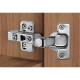Pack X4 Bisagras Autoreten 35mm De Calzoleta Semi Curva Gris