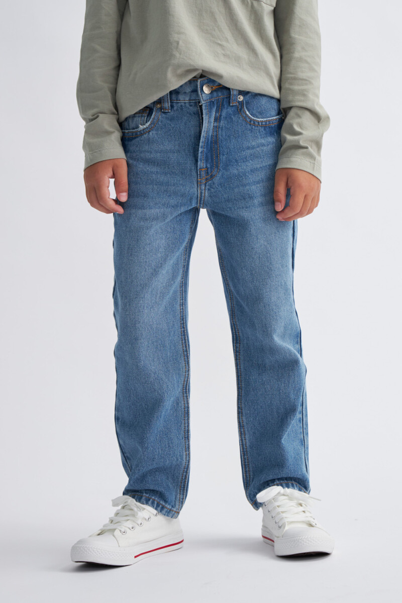 Pantalon jean Azul Claro