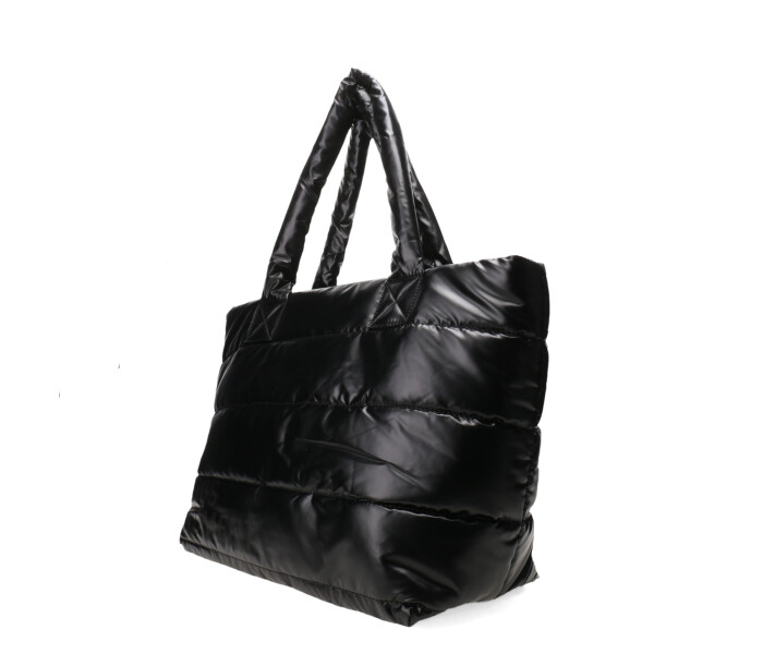 Cartera SABINA capitoneada con estampa Black